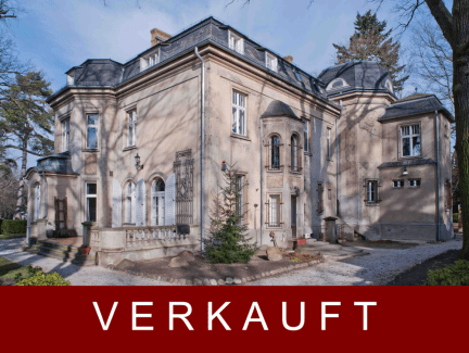 VILLA SCHWANENHOF - EINZIGARTIGES, NEOBAROCKES ANWESEN - PARKÄHNLICHER GARTEN MIT SALZWASSER-POOL